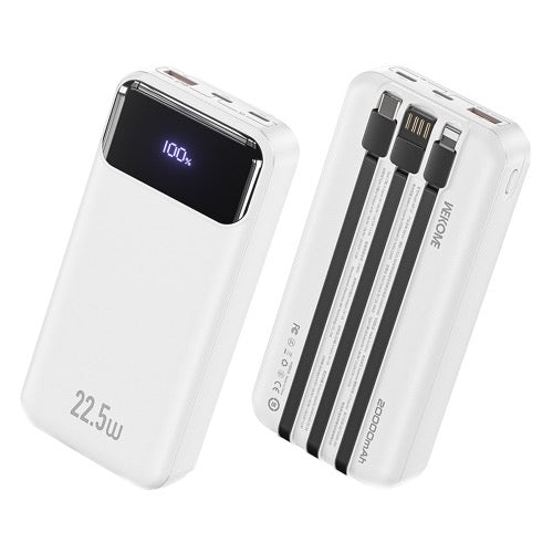 WP-22 POP Digital Cable Super Fast 20000mAh Powerbank