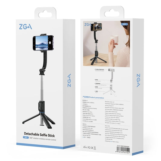 i1240 Bluetooth Remote Control Detachable Tripod Selfie Stick