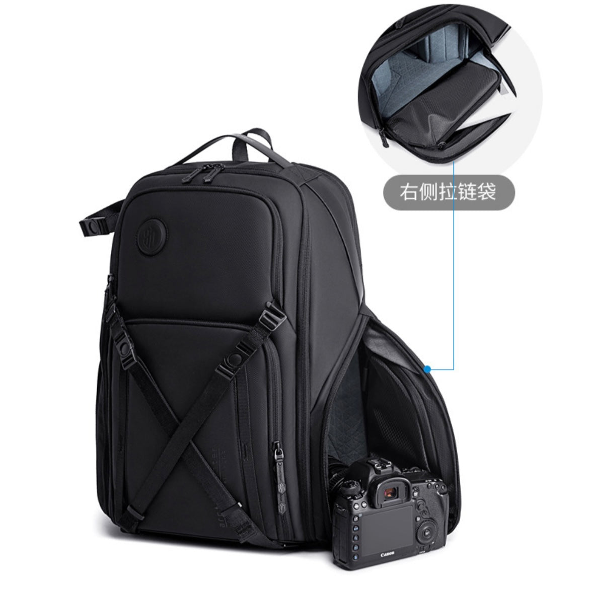 i1002 Arctic Hunter SLR backpack camera bag waterproof large capacity outdoor travel backpack