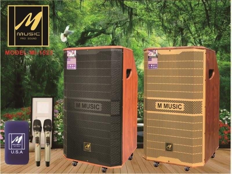 Mi-1523 M Music Bass 40cm, 2x Wireless Mic