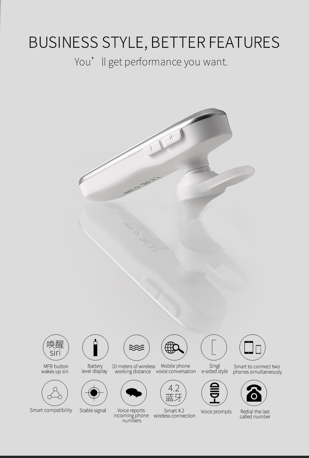 P5 Bluetooth Earphone - i-s-mart.com | No.1 Branded Online Shop in Cambodia