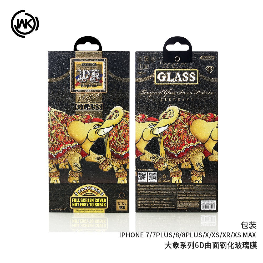 WTP-018 Elephant 6D Full Screen Protector for iPhone - i-s-mart.com | No.1 Branded Online Shop in Cambodia