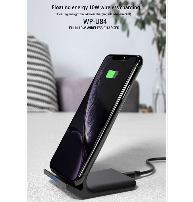 WP-U84 Double Coil Vertical Wireless Fast Charger - i-s-mart.com | No.1 Branded Online Shop in Cambodia