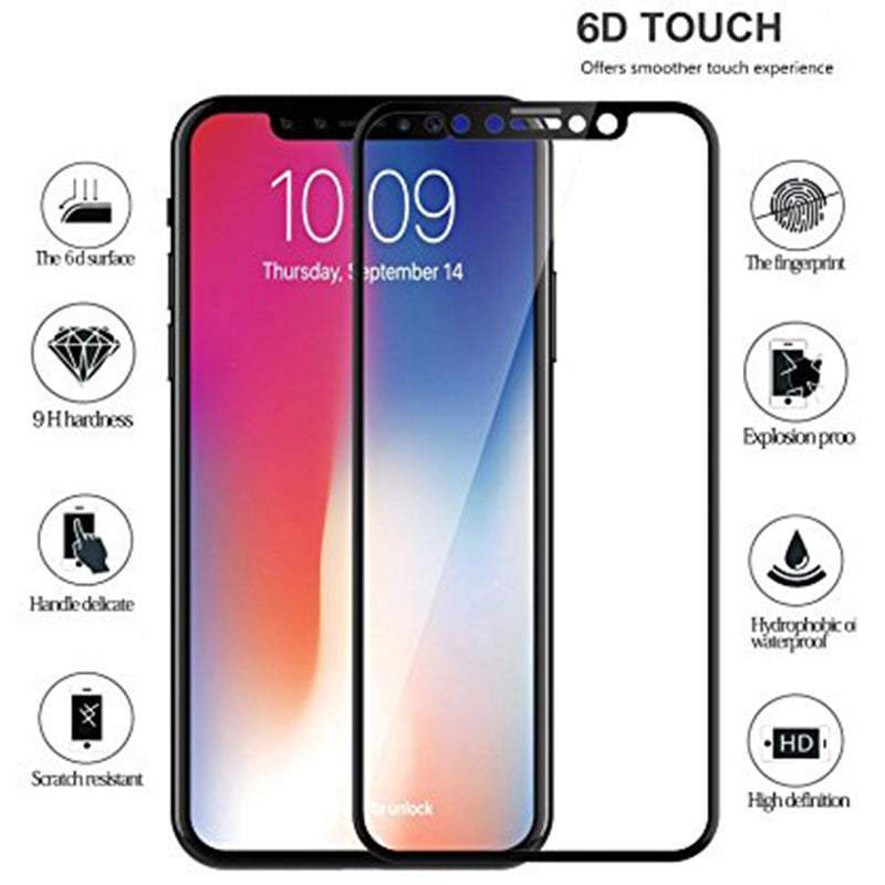 i1000 6D Tempered Glass for iPhone - i-s-mart.com | No.1 Branded Online Shop in Cambodia