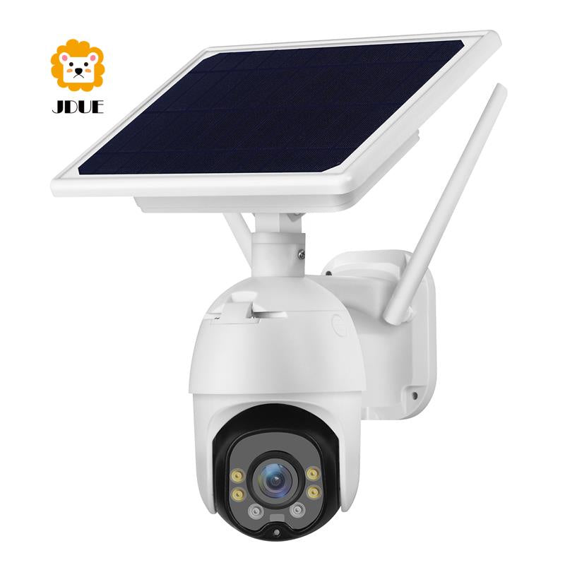 Solar IP WIFI Camera 360 with  light, battery built-in