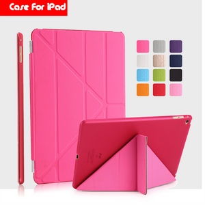 i891 Multi-Fold Leather Case For Ipad - i-s-mart.com | No.1 Branded Online Shop in Cambodia