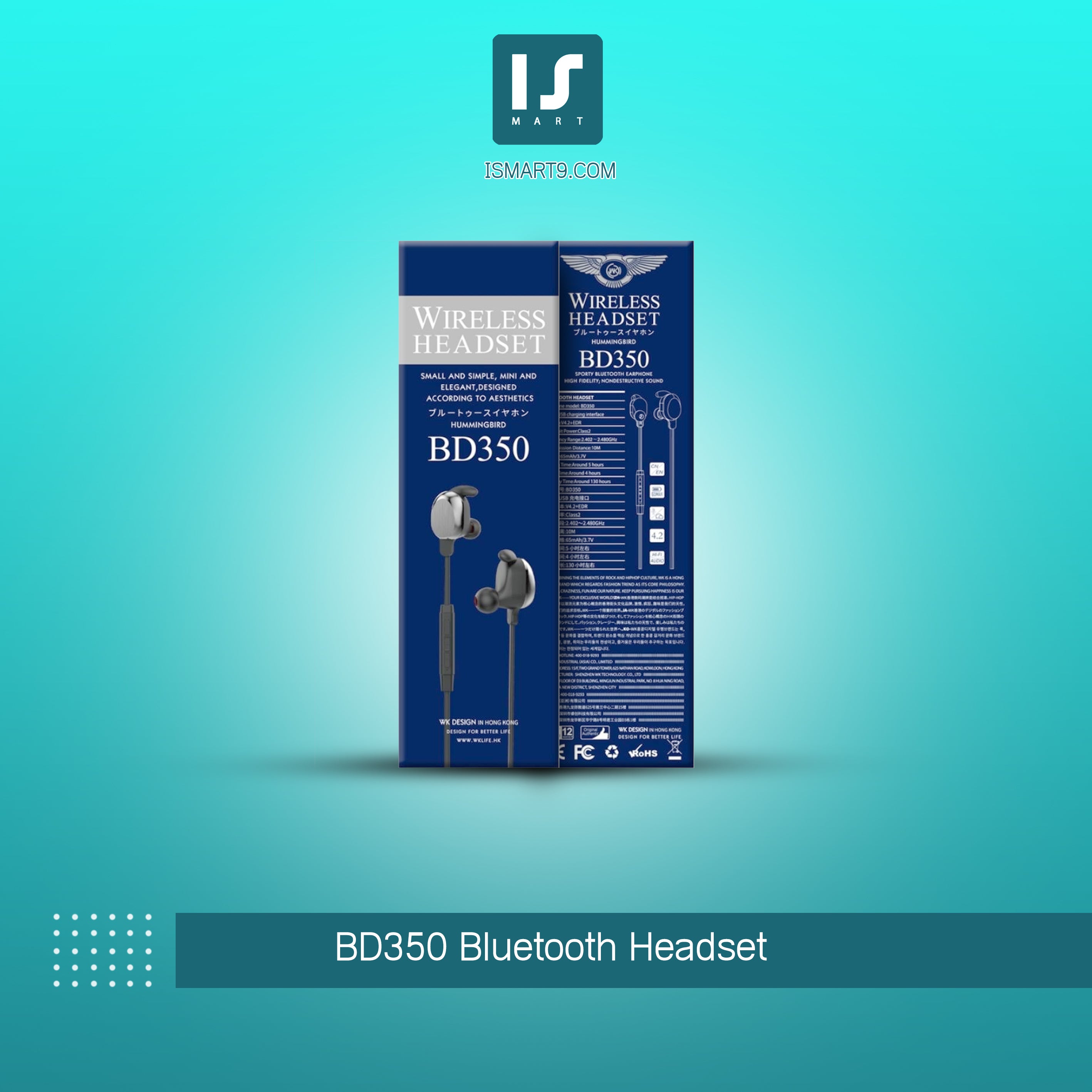 BD350 Bluetooth Headset