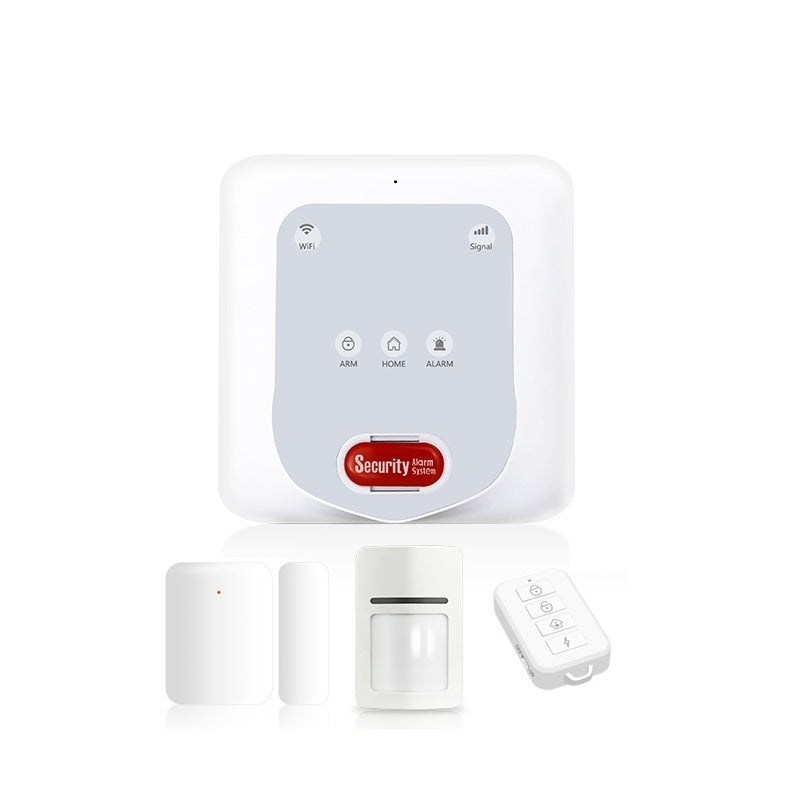 Wifi+GSM+Zigbee wireless high-end security alarm set