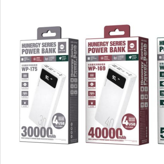 WP-169 Hungry Series Powerbank 40000mAh