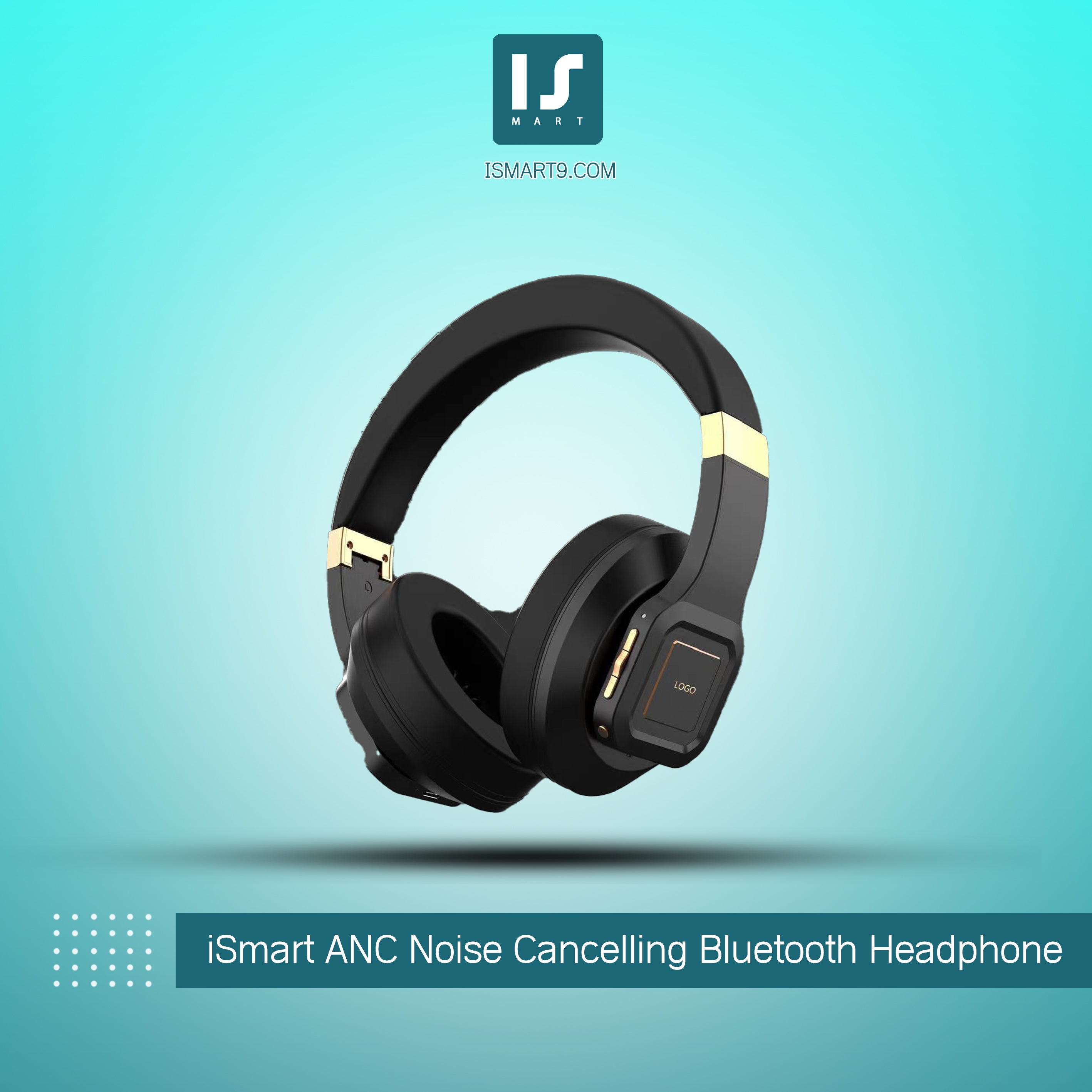 i1068 iSmart ANC Noise Cancelling Bluetooth Headphone