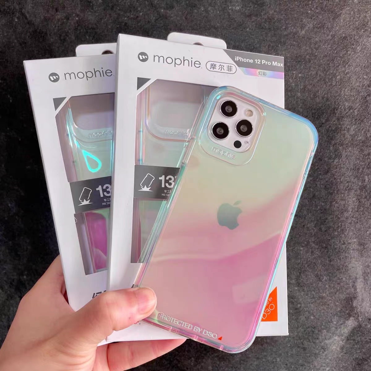 mophie Crystal Palace Iridescent D3O Ultimate Impact Protection