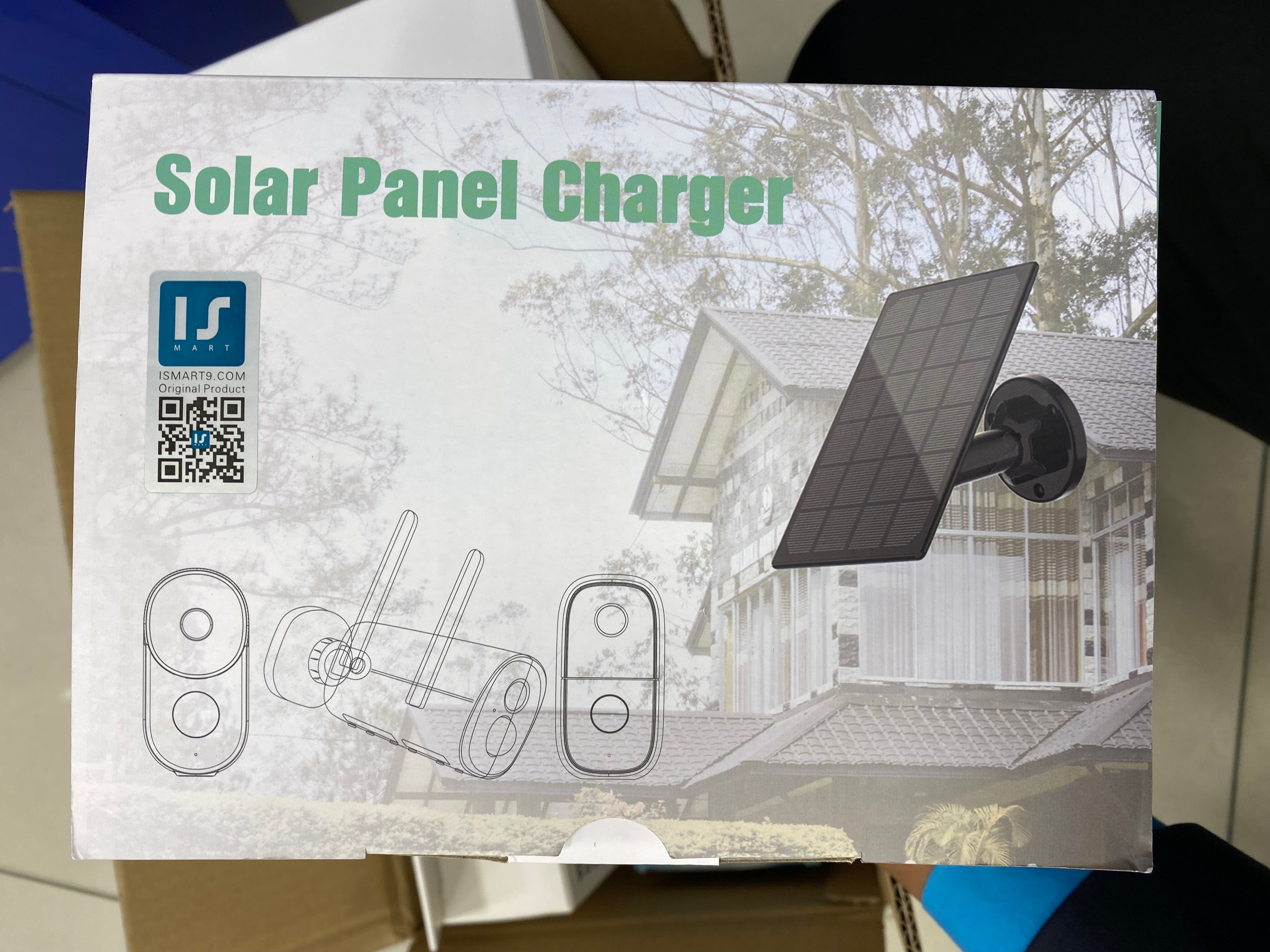 Solar IP WIFI Camera battery built-in