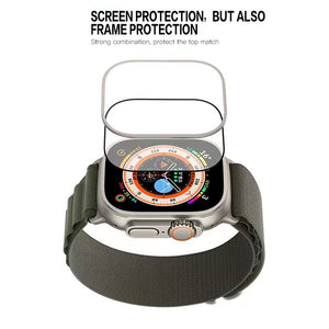 i1081  3D Curved Full Screen Tempered Glass for Apple Watch
