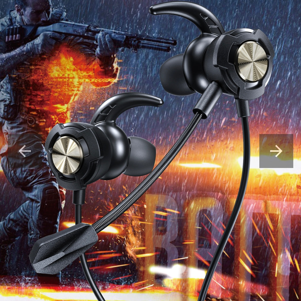 YB01 Gaming Series IN-EAR Wired Earphones