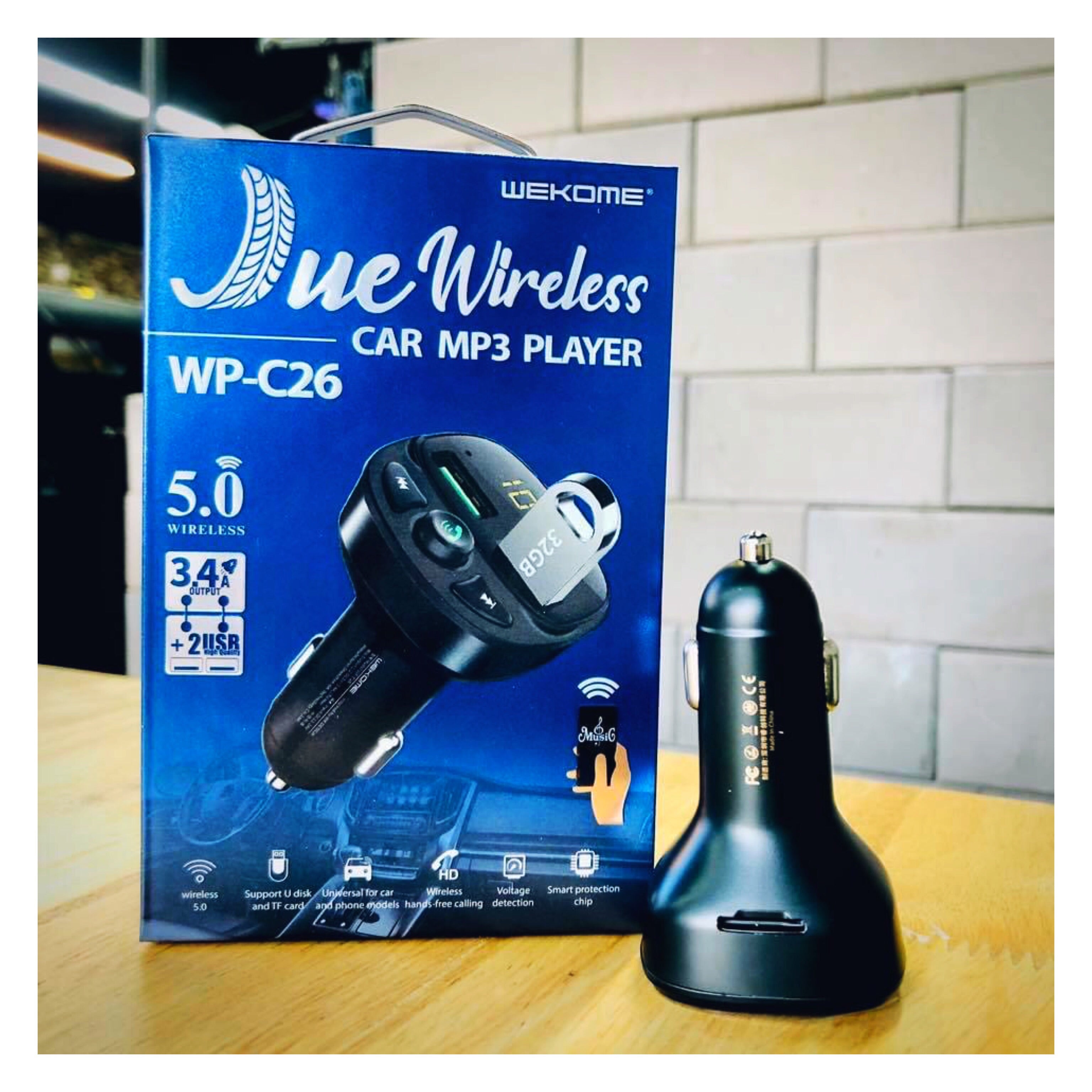 WP-C26  JUE MP3 Player Wireless Car Kit