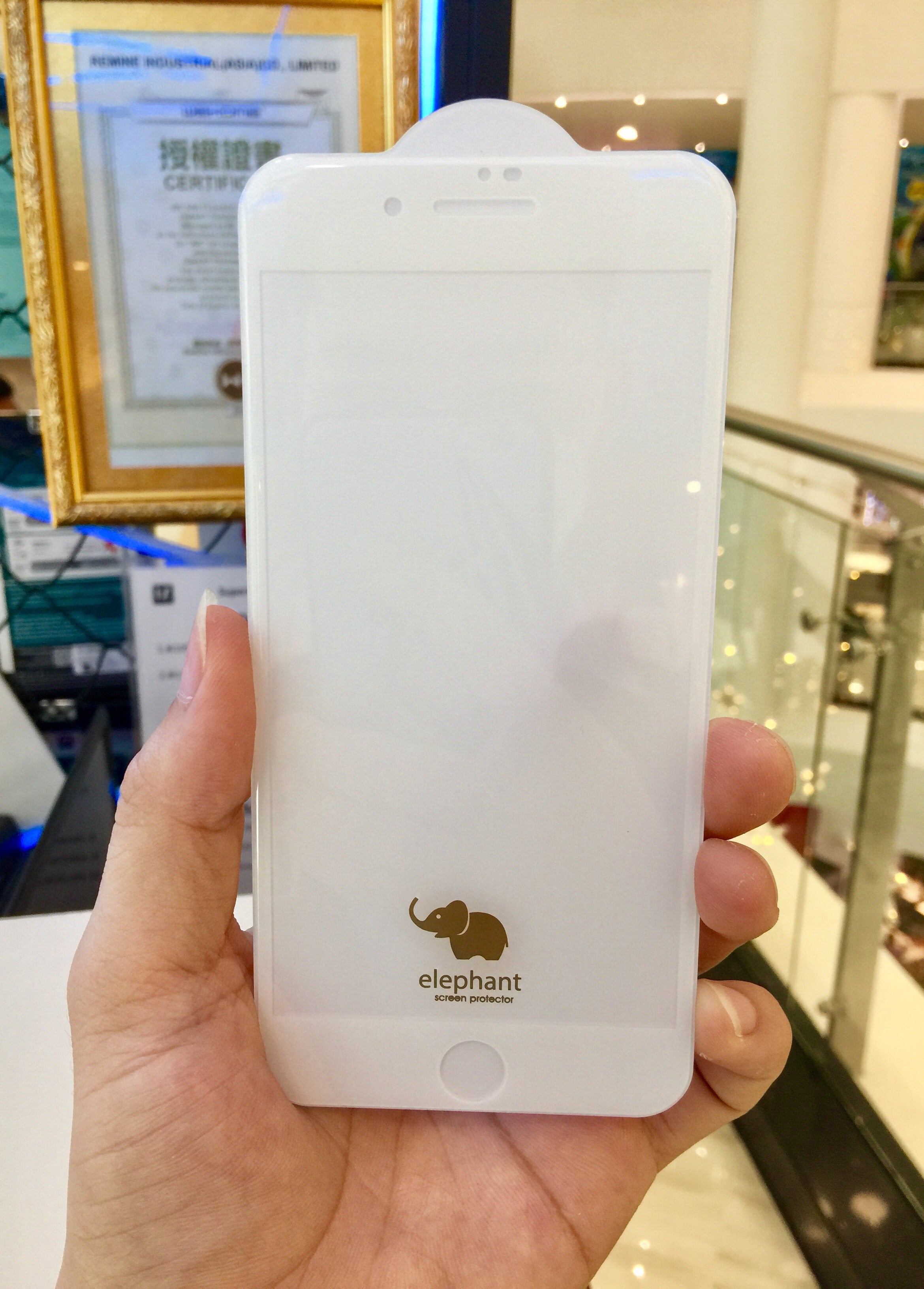 WTP-018 Elephant 6D Full Screen Protector for iPhone