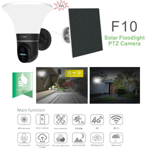 SMART F10 Sola Floodlight PTZ Camera