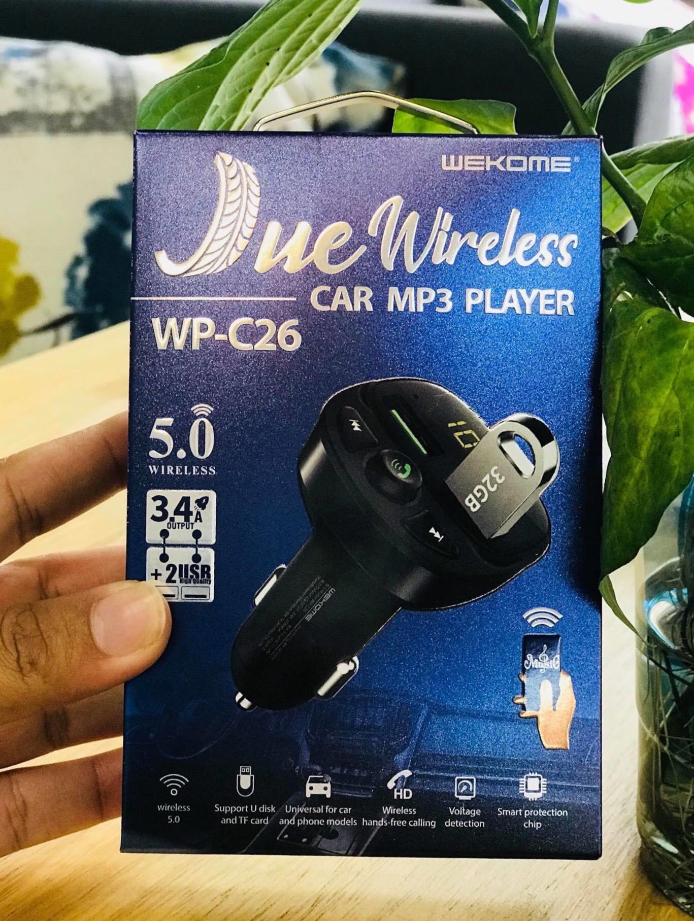 WP-C26  JUE MP3 Player Wireless Car Kit