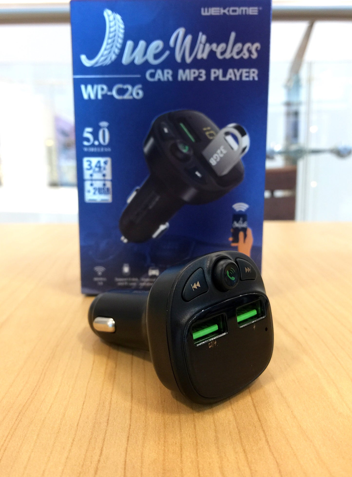 WP-C26  JUE MP3 Player Wireless Car Kit