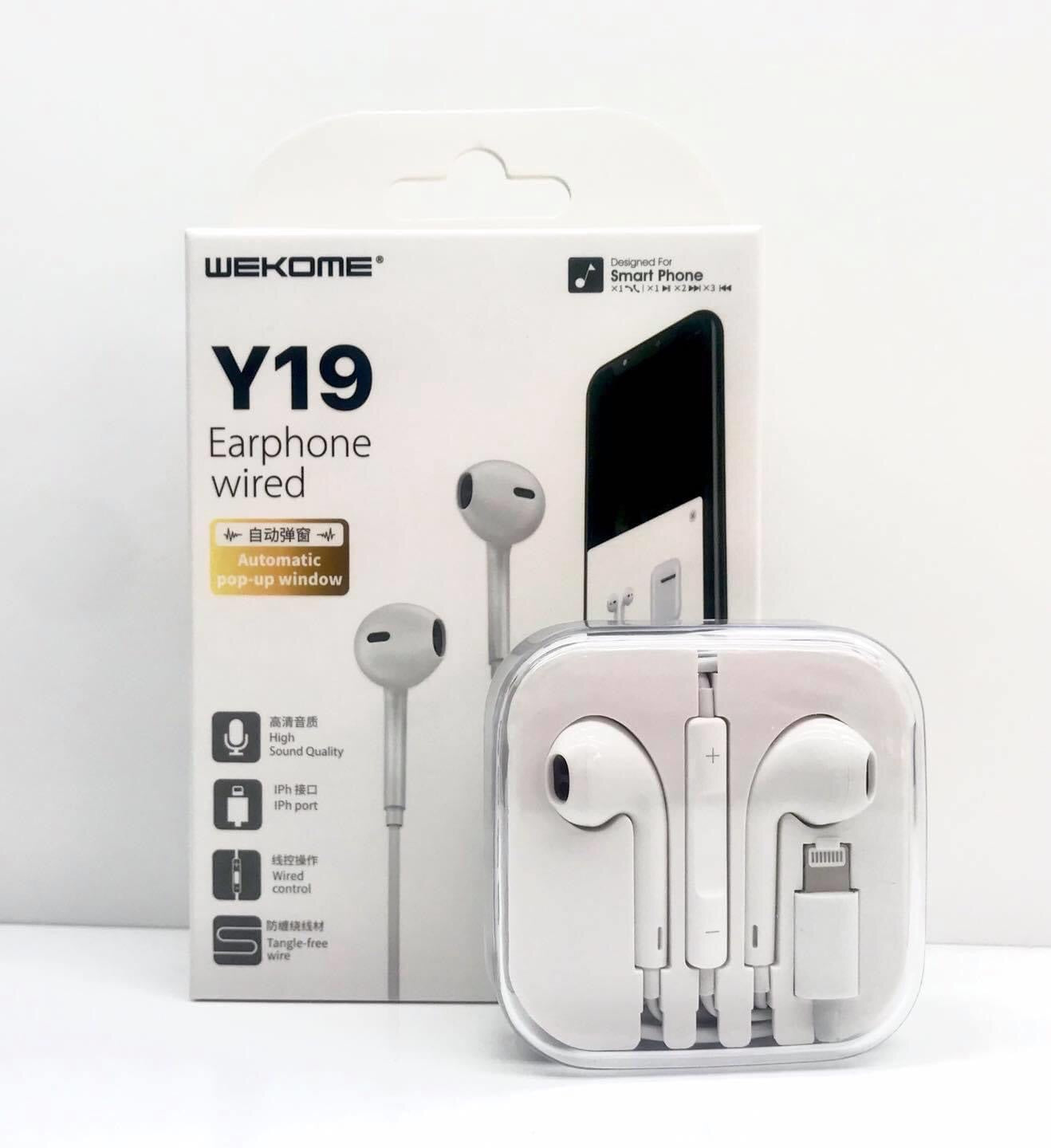 Y19 Earphone Wired for Lightning