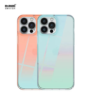 i1116 Memumi Crystal Clear with Rainbow Series case