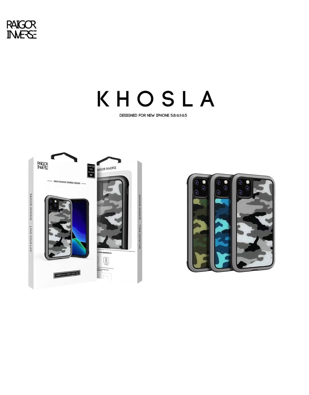 i1122 KHOSLA Series Case For iPhone - i-s-mart.com | No.1 Branded Online Shop in Cambodia