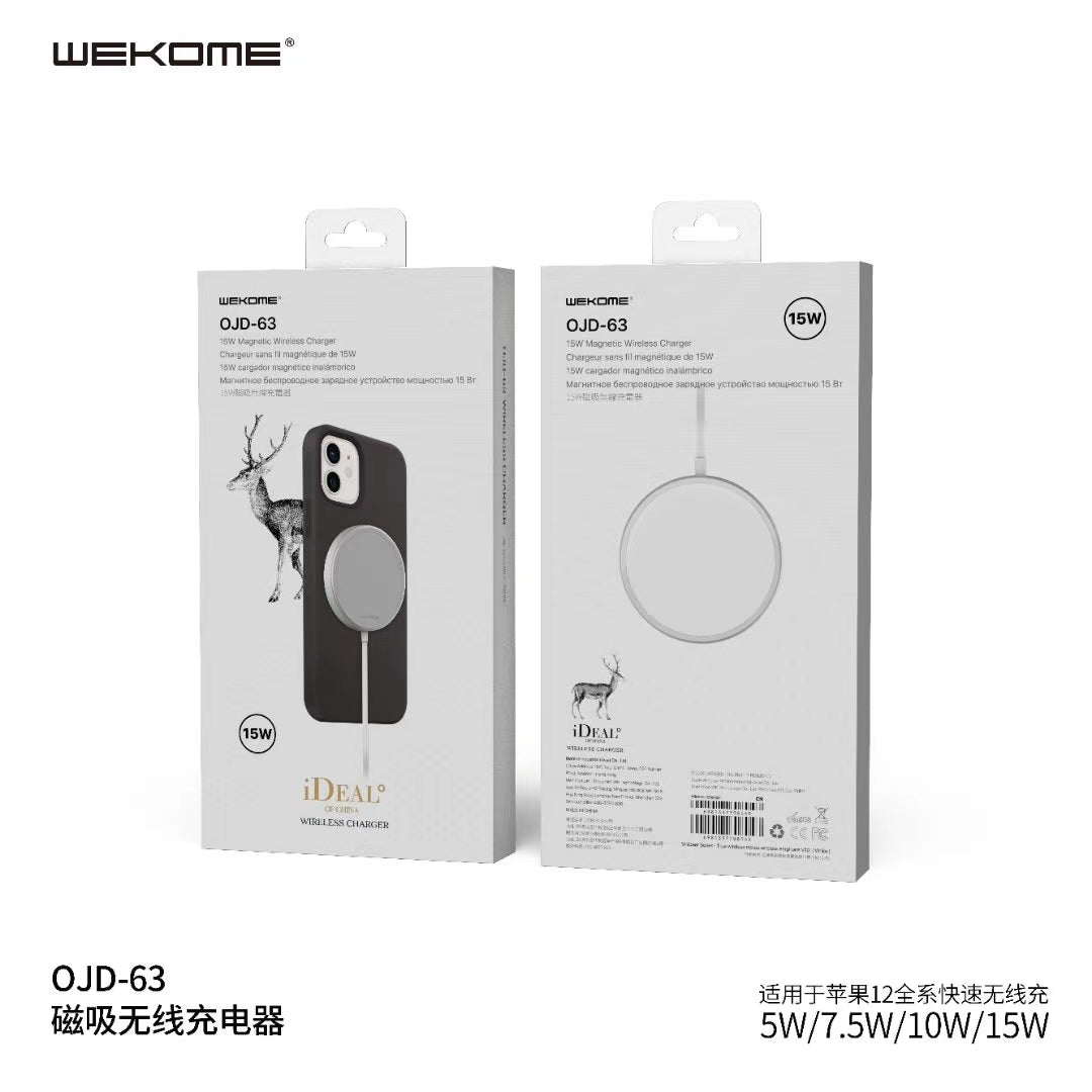 OJD-63 15W Magnetic Wireless Charger