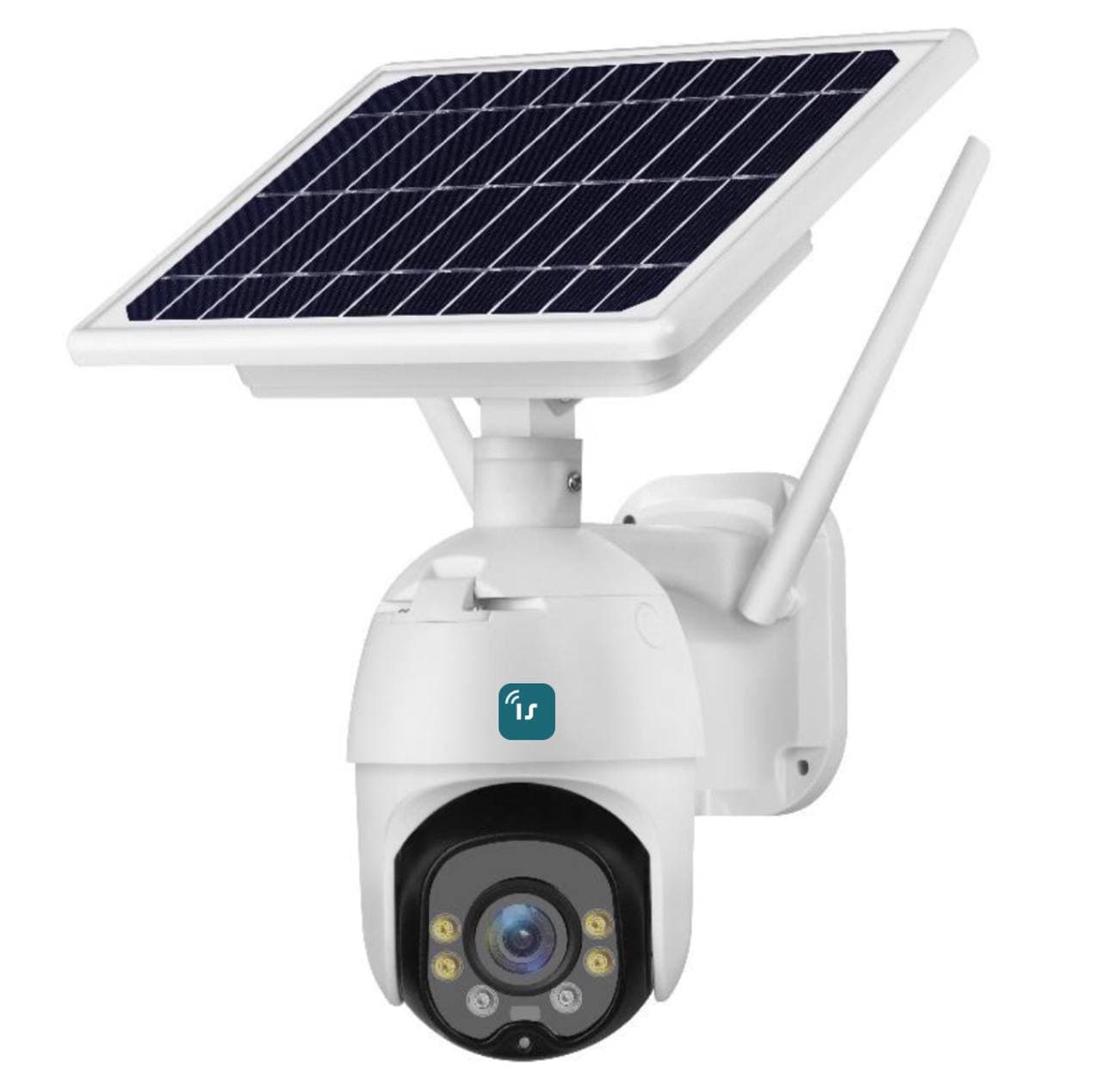 Solar IP WIFI Camera 360 with  light, battery built-in