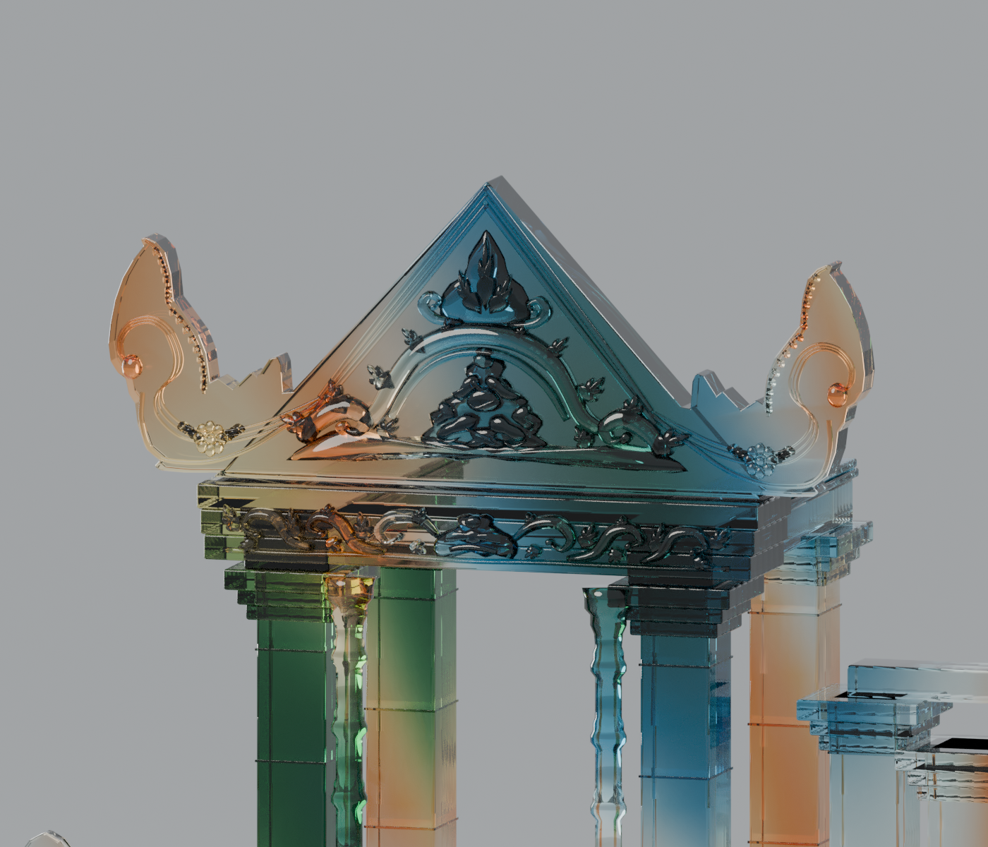 Balanced · Architectural detail