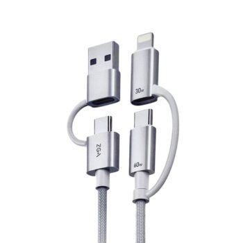CB10 4-in-1 Fast Charging Cable 60W