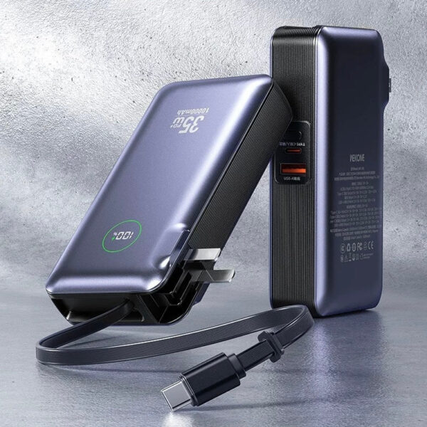 WP-105 Vukie Gan2 35W Multi Function Power Bank 10000mAh
