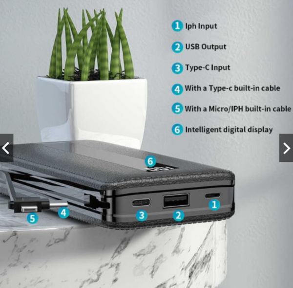 WP-093 SINJUR Powerbank 20000mAh