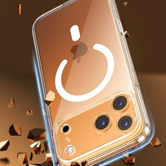 1794A149-25AE-4272-B8D4-6747F8AC3BCB.jpg i1254 Memumi Transparent Magnetic Ultra-Thin Drop-Proof Protective Case