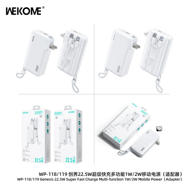 1CA20A23-9FA1-4BCD-BF76-796EE9D8B8F6.jpg WP-119 22.5W super Fast Charge Multi-function Mobile Power (20000mAh)