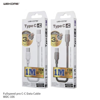 1e42a114680e2c6abbd11369e75268143e02b590.png WDC-106a Fast Charging Tpye-C to Tpye-C Data Cable