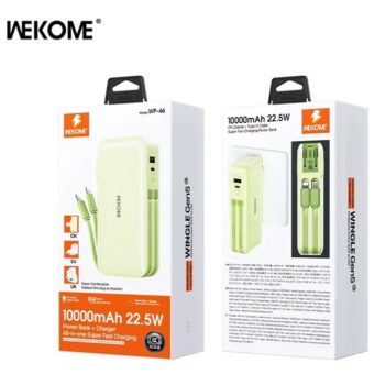WP-46 Powerbank Charger all in one Super Fast charging