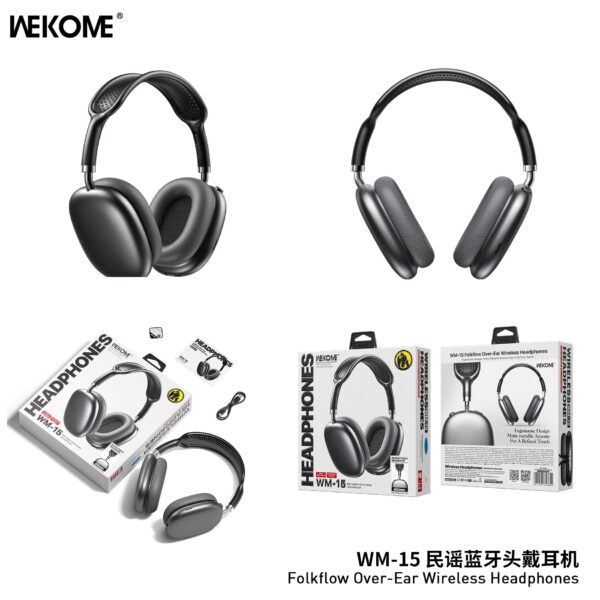 WM-15 Folkflow Over-Ear Wireless Headphones