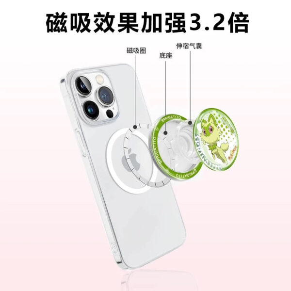WPH-02 QIN.Original Design Airbag Phone Holder