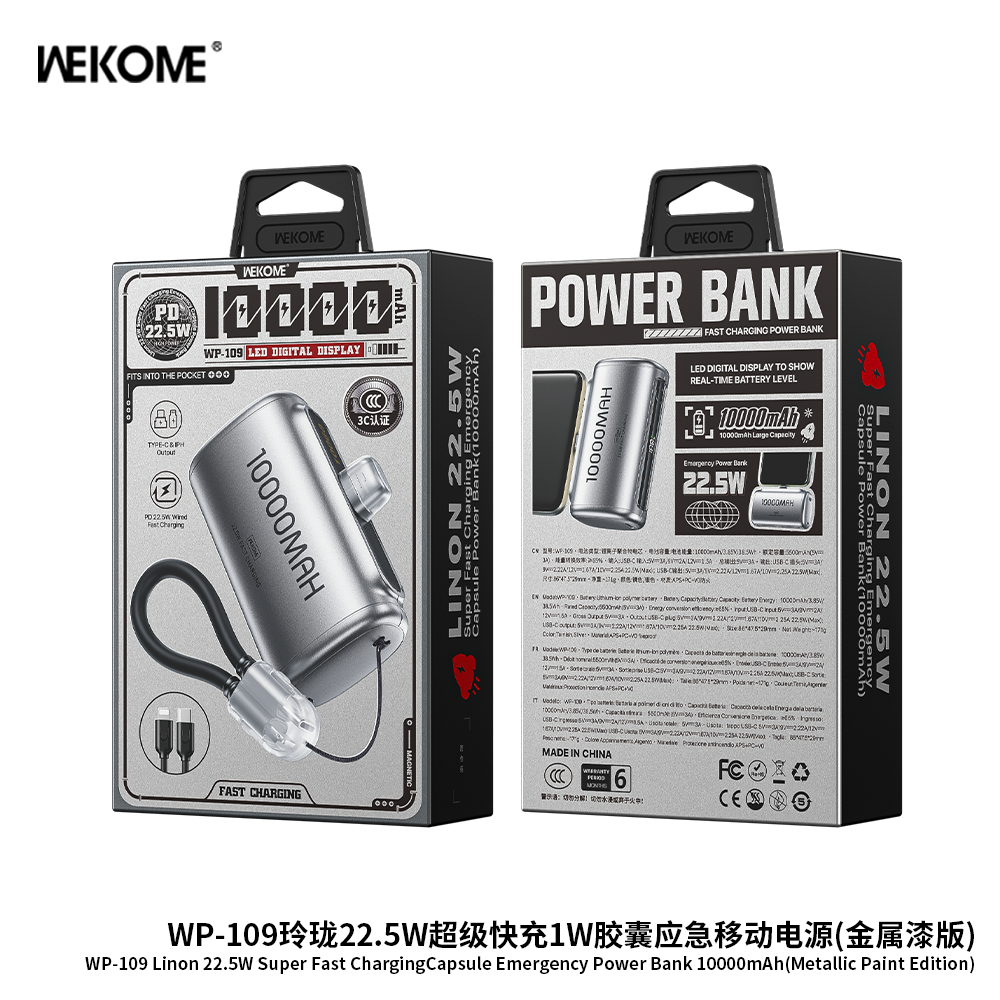 WP-109 Dual-head Charging Cable