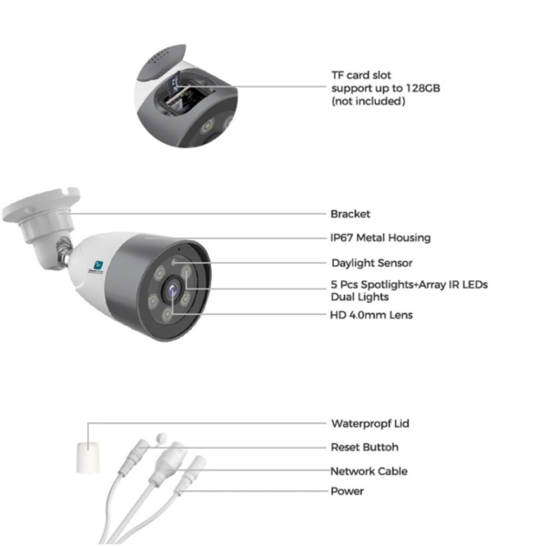 6a0f48436f03bf48e8c7f28f9f150b4c.png ISH-4MPOE1 Waterproof Bullet 4MP POE IR Dual Lights