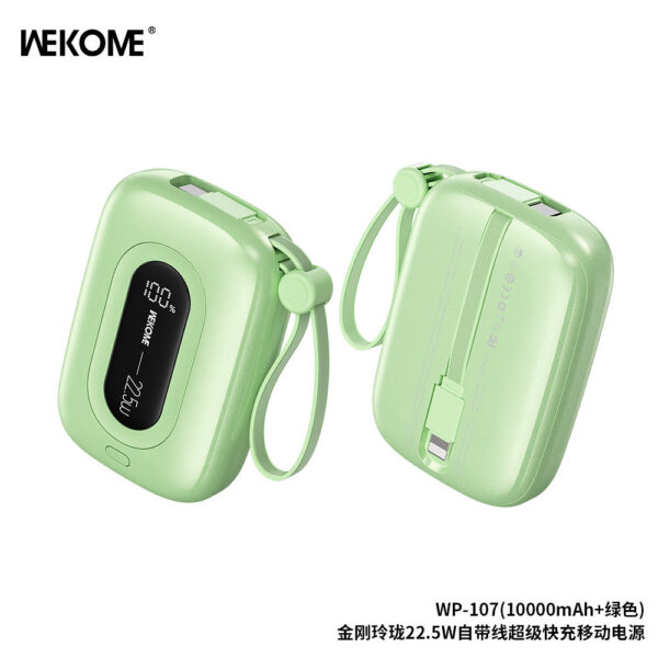 76F674FB-440F-440F-BF8C-3D527BA7D387.jpg WP-107 Linon 22.5W Cabled Fast Charging Power Bank