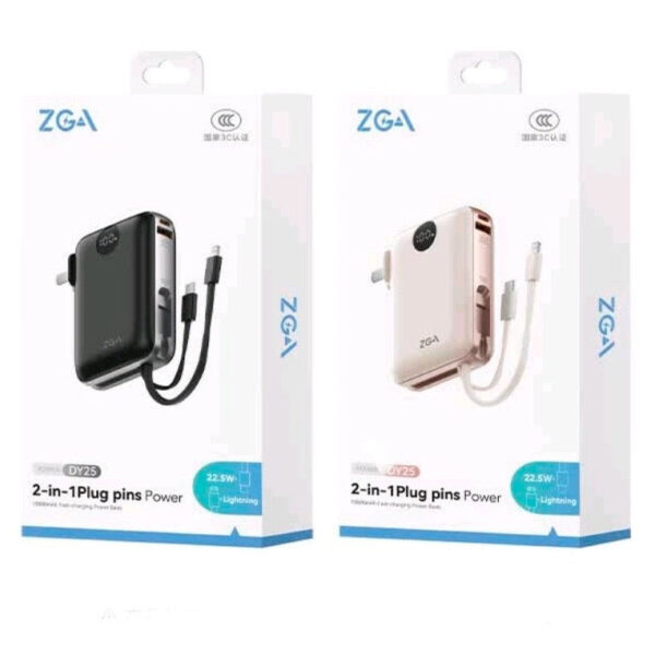 DY25 2in1 plug pins PowerBank