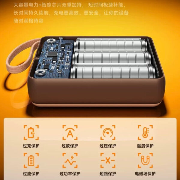 WP-117 Large Capacity Fast Charging Cable powerbank
