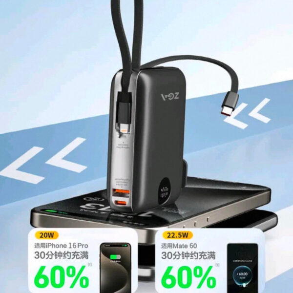 DY25 2in1 plug pins PowerBank