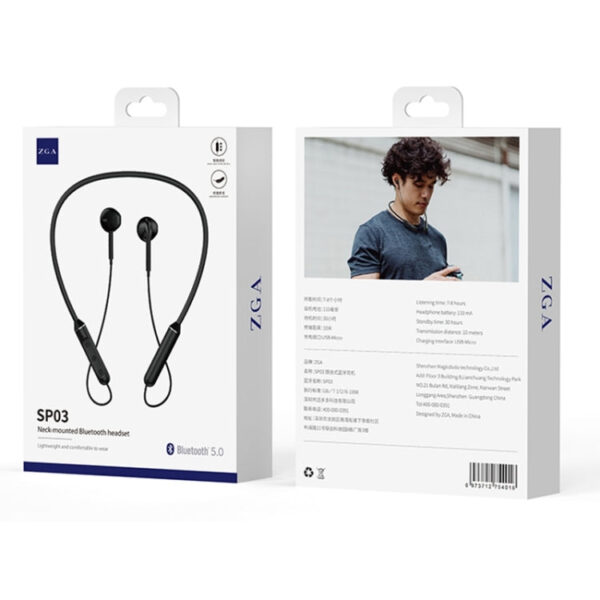 EDA006341601A_8.jpg i1227 ZGA Neck-mounted Sports Bluetooth Headset