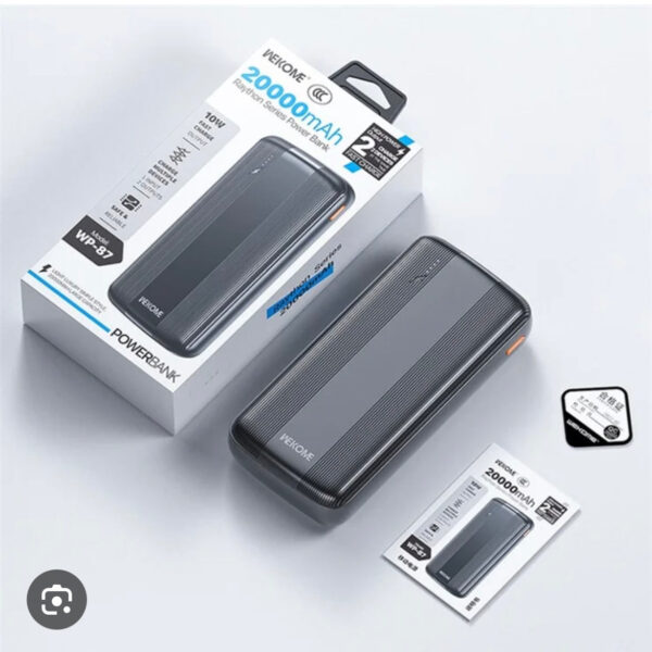 F01A3D08-A496-4DD2-906D-310AD132E3C0.jpg WP-87 Raython Series Power Bank 20000mAh