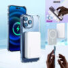 WP-329 Magnetic Wireless PD20+15W Charging Power bank