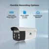 ISH-4MPOE21.jpg ISH-4MPOE2 Waterproof Bullet 4MP POE IR Dual Lights