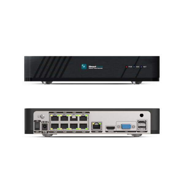 NVR8.jpg ISH-NV8POE iSmart Home Network Video Recorder 8CH POE