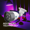 Poster4MPOE1.png ISH-4MPOE1 Waterproof Bullet 4MP POE IR Dual Lights